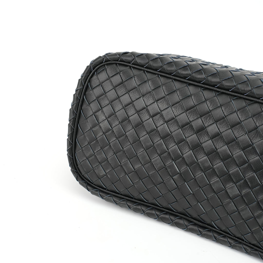 Lambskin Women Shoulder Bag Luxury Woven Bag