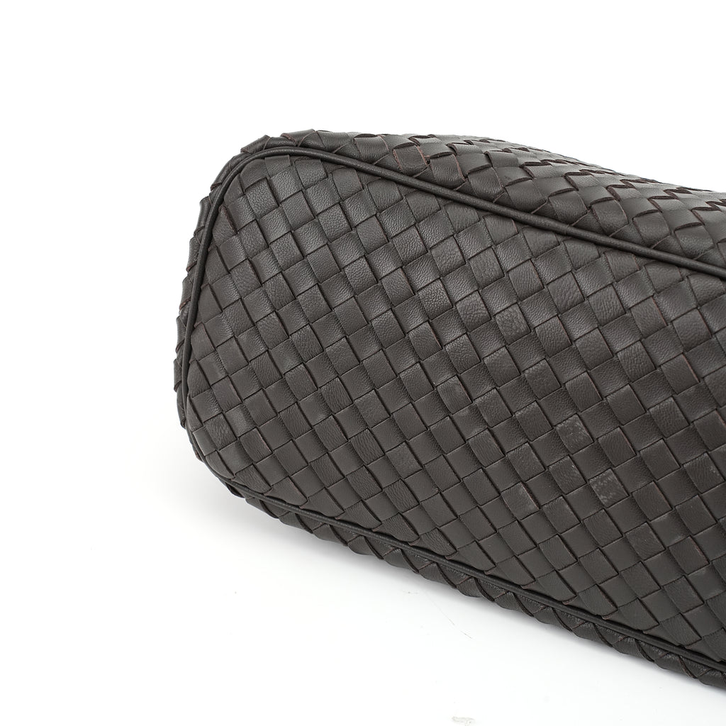 Lambskin Women Shoulder Bag Luxury Woven Bag