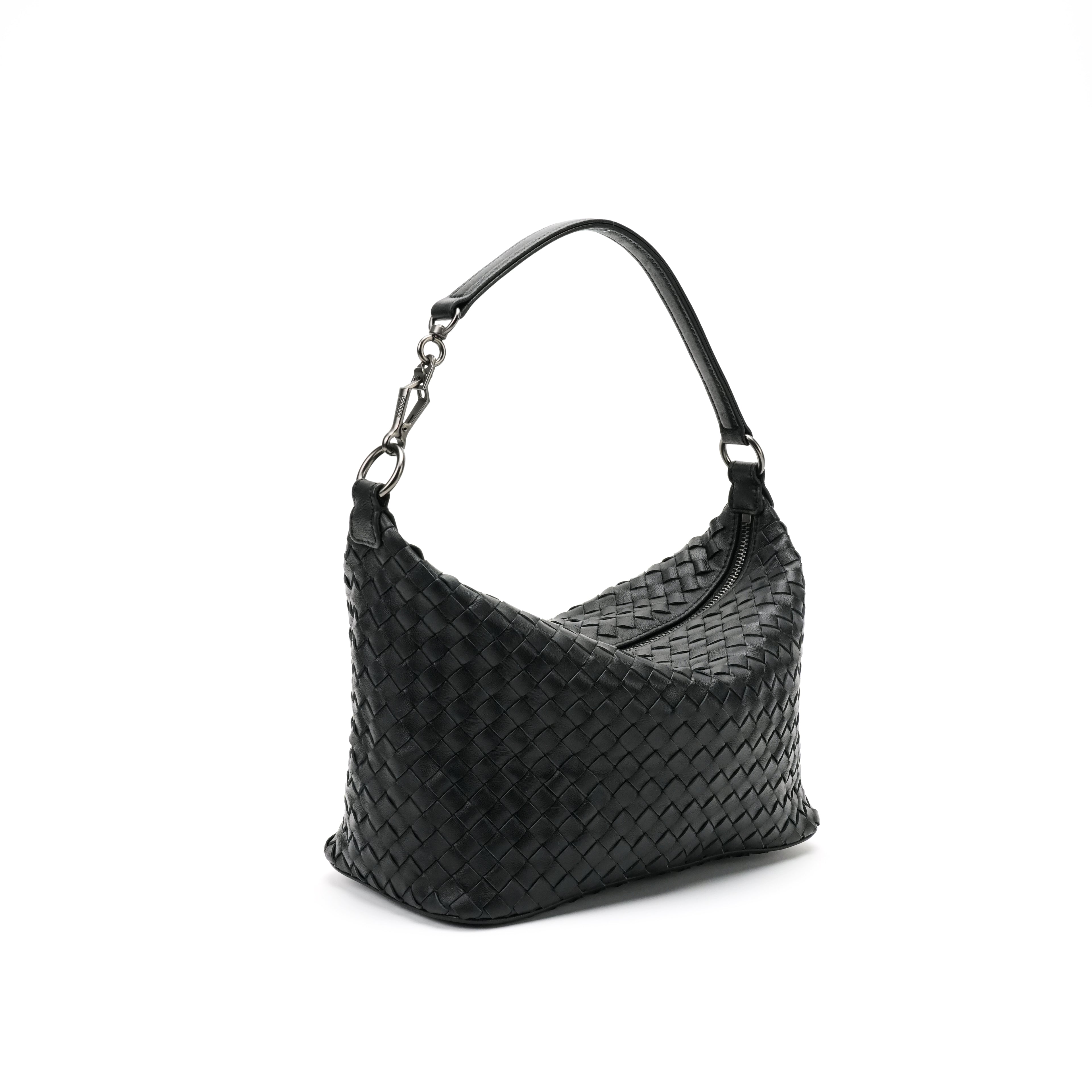 Lambskin Women Shoulder Bag Luxury Woven Bag