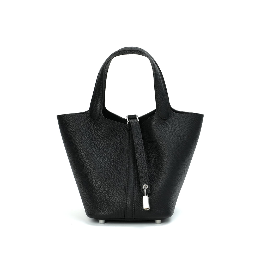 Hot Sale cowhide bucket bag fashion vegetable tote bag
