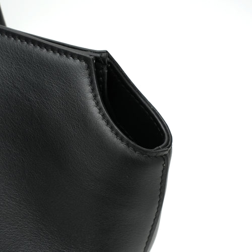 Long Handle Cowhide Commute Bag Luxury Genuine Leather Tote Bag