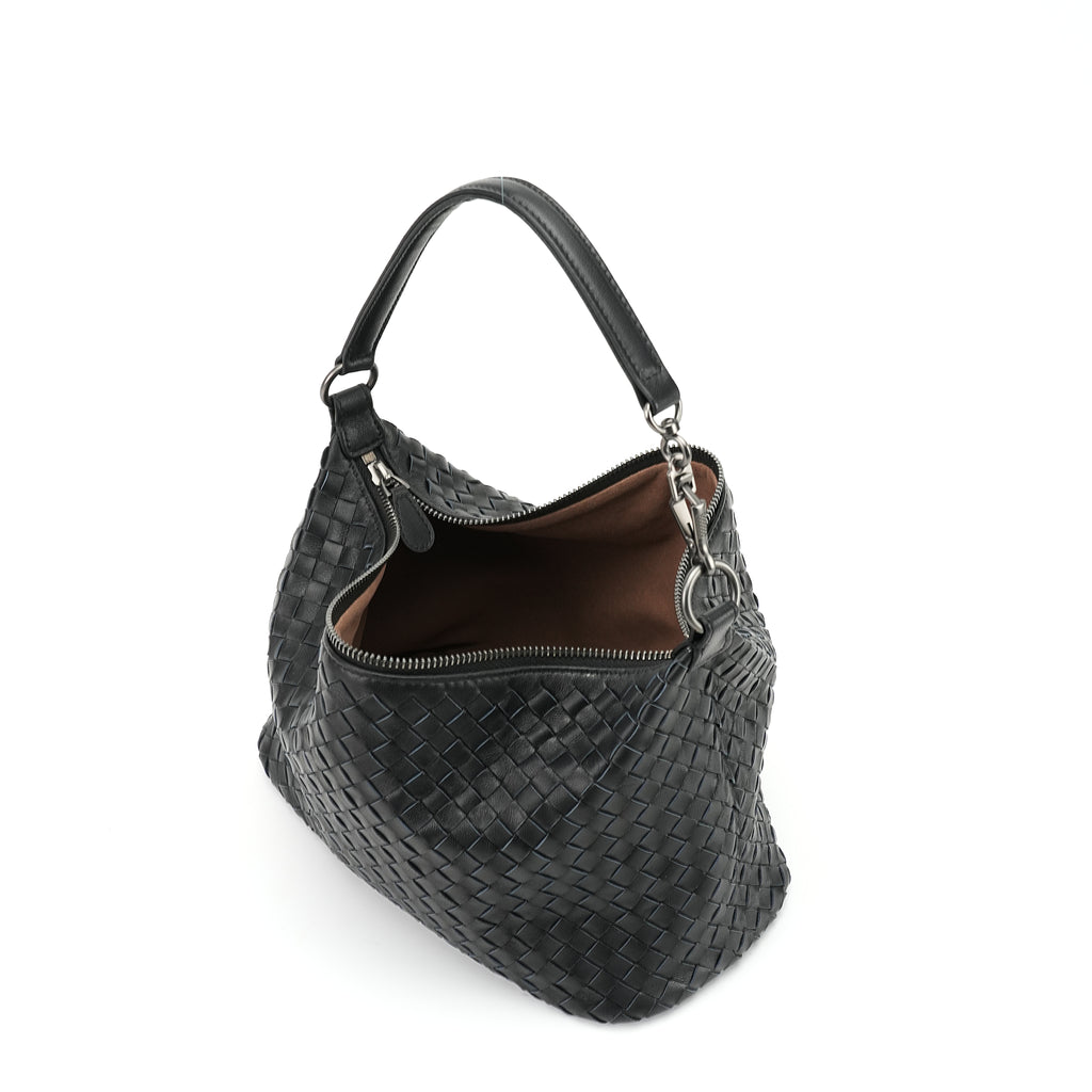 Lambskin Women Shoulder Bag Luxury Woven Bag