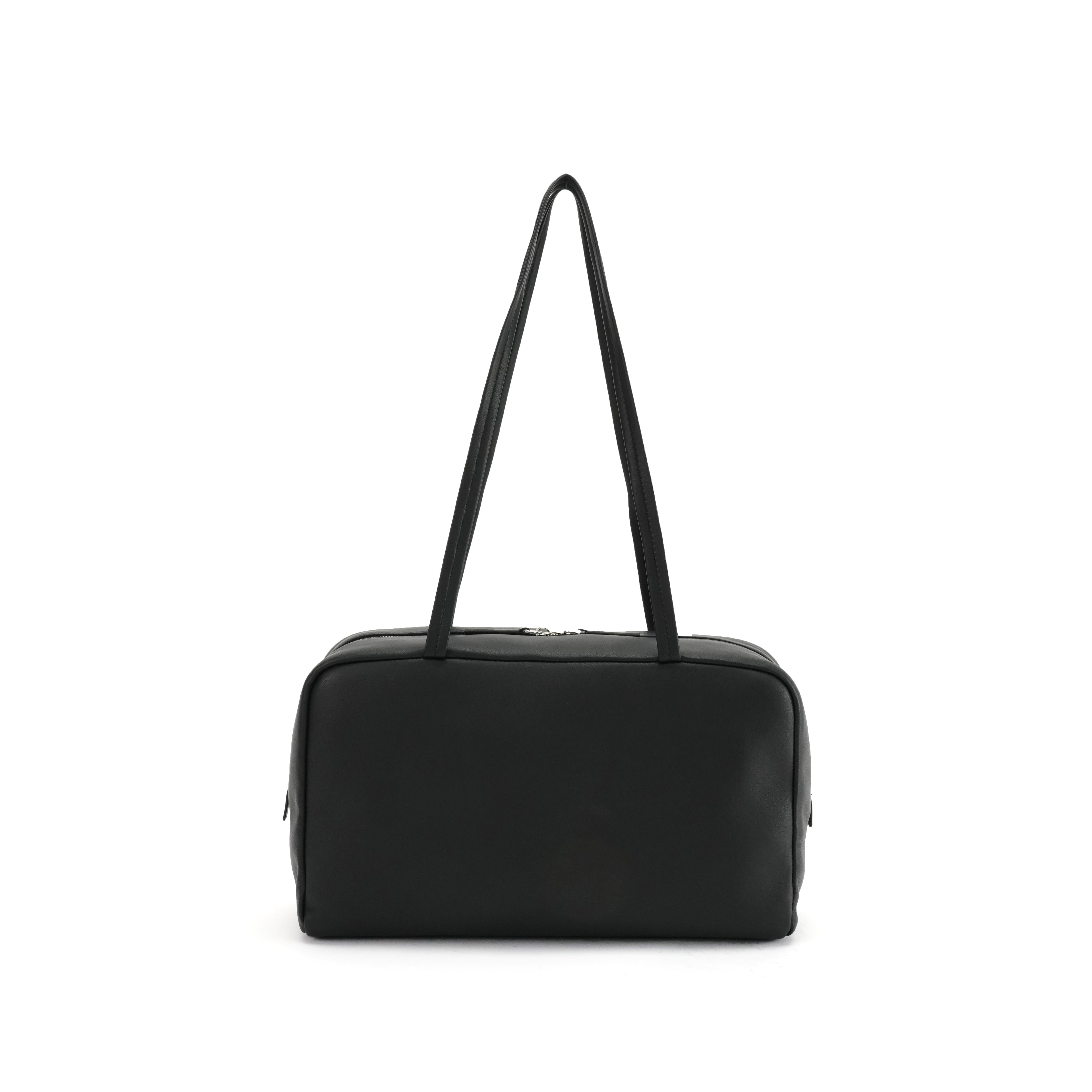 Top Lambskin Bowling Bag Commute Tote Bag