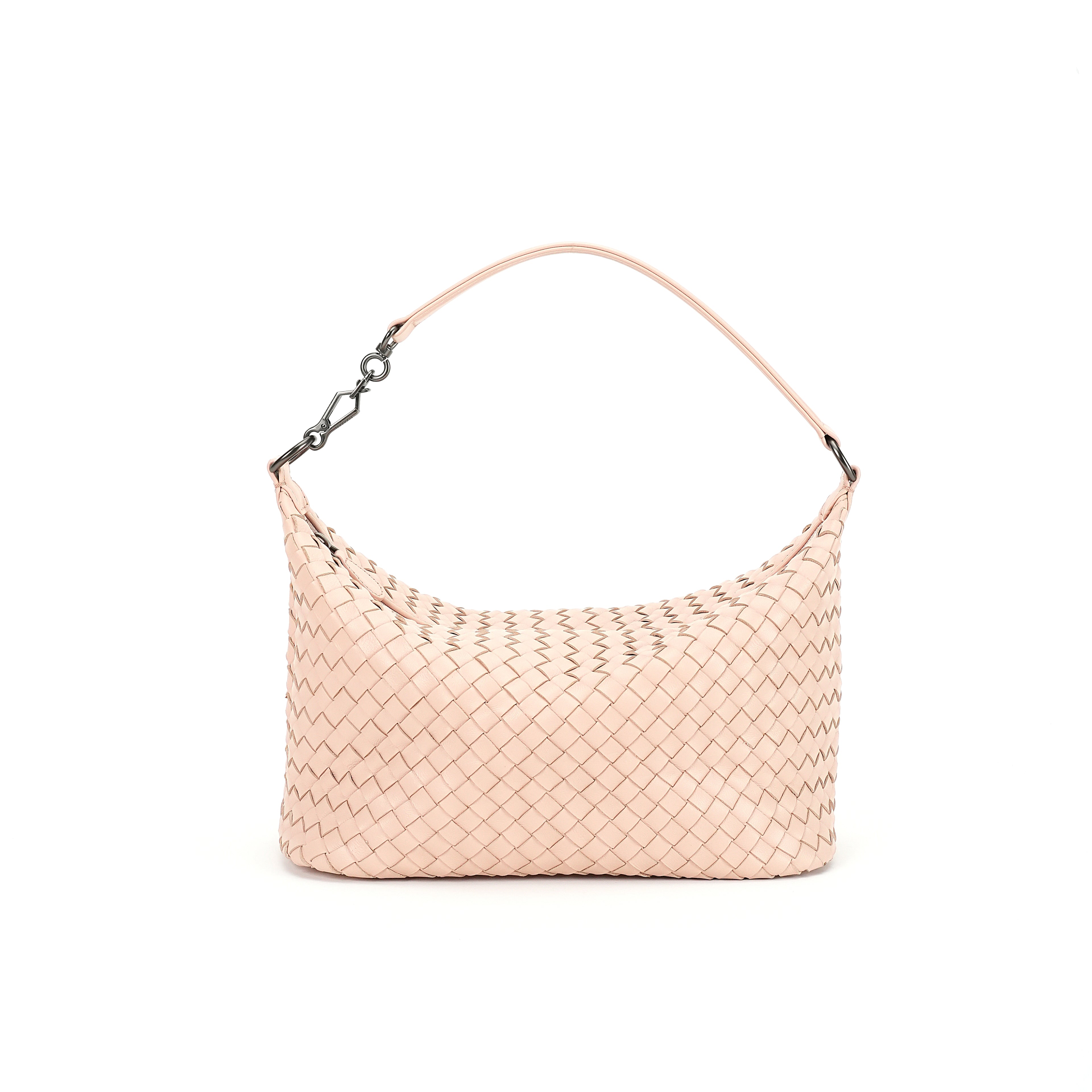 Lambskin Women Shoulder Bag Luxury Woven Bag