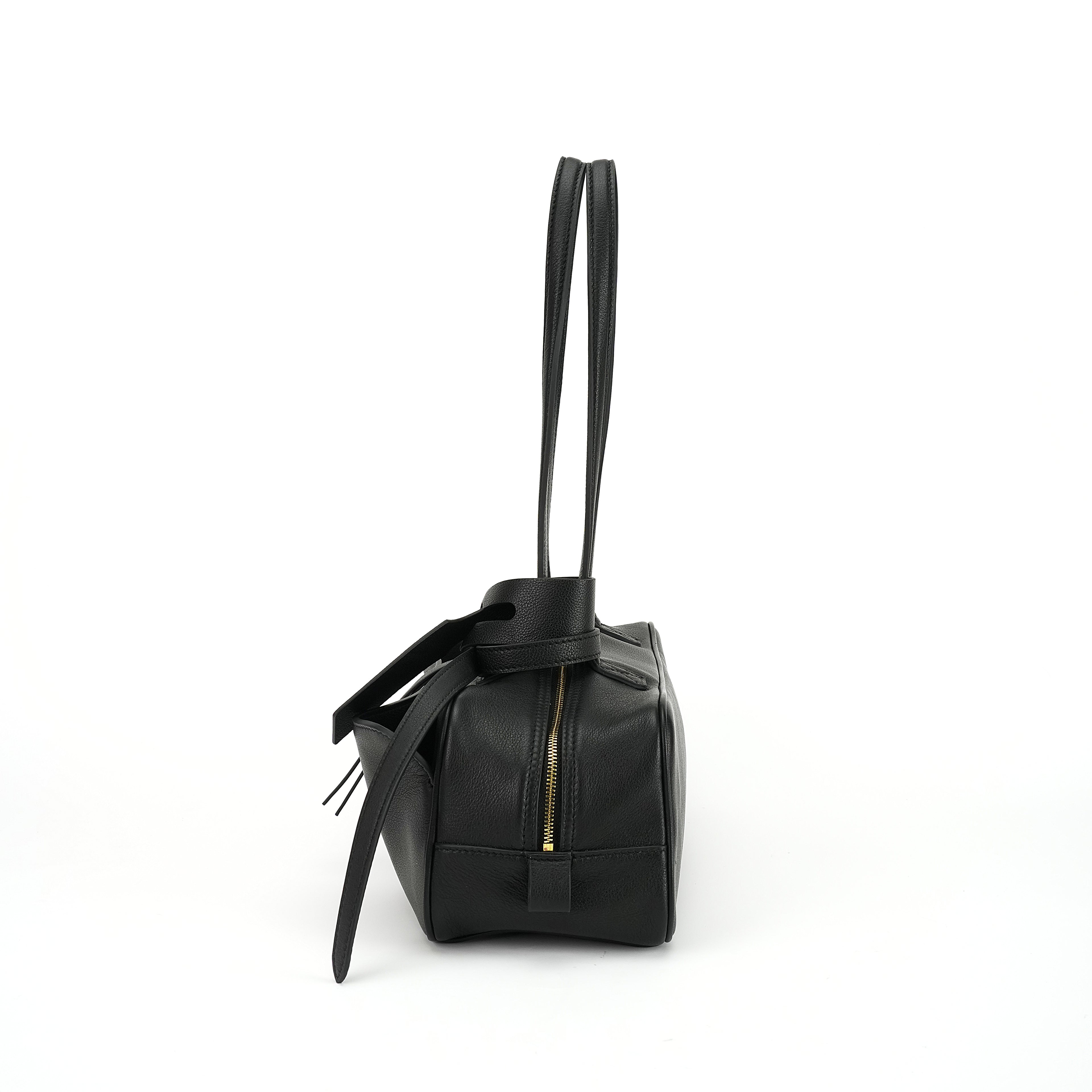 Top Layer Cowhide Commute Bag Under Arm Bowling Bag