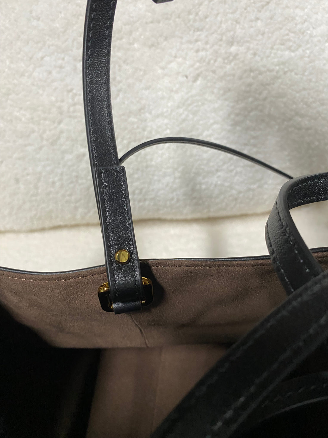 Small Intrecciato Woven Leather Tote Bag