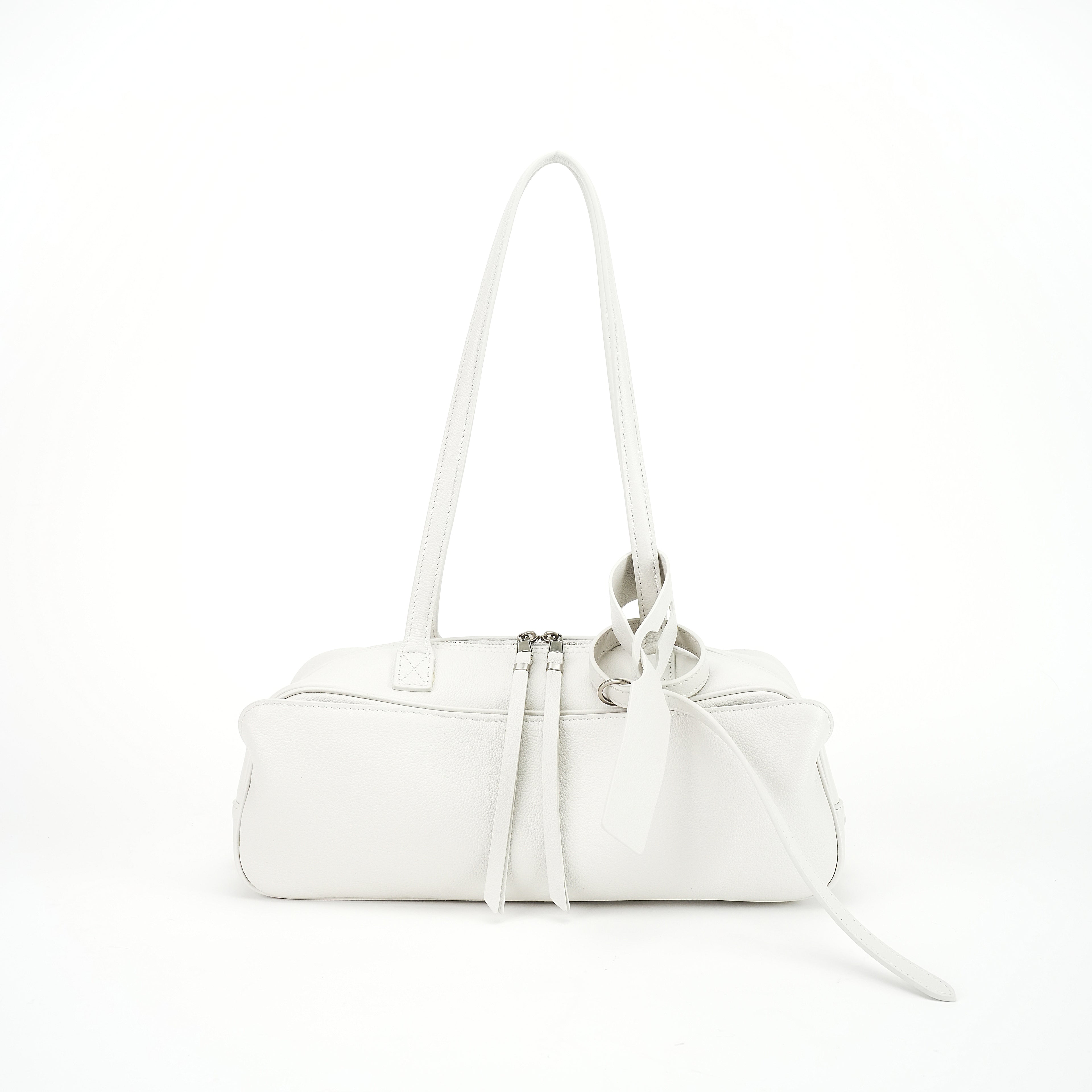 Top Layer Cowhide Commute Bag Under Arm Bowling Bag