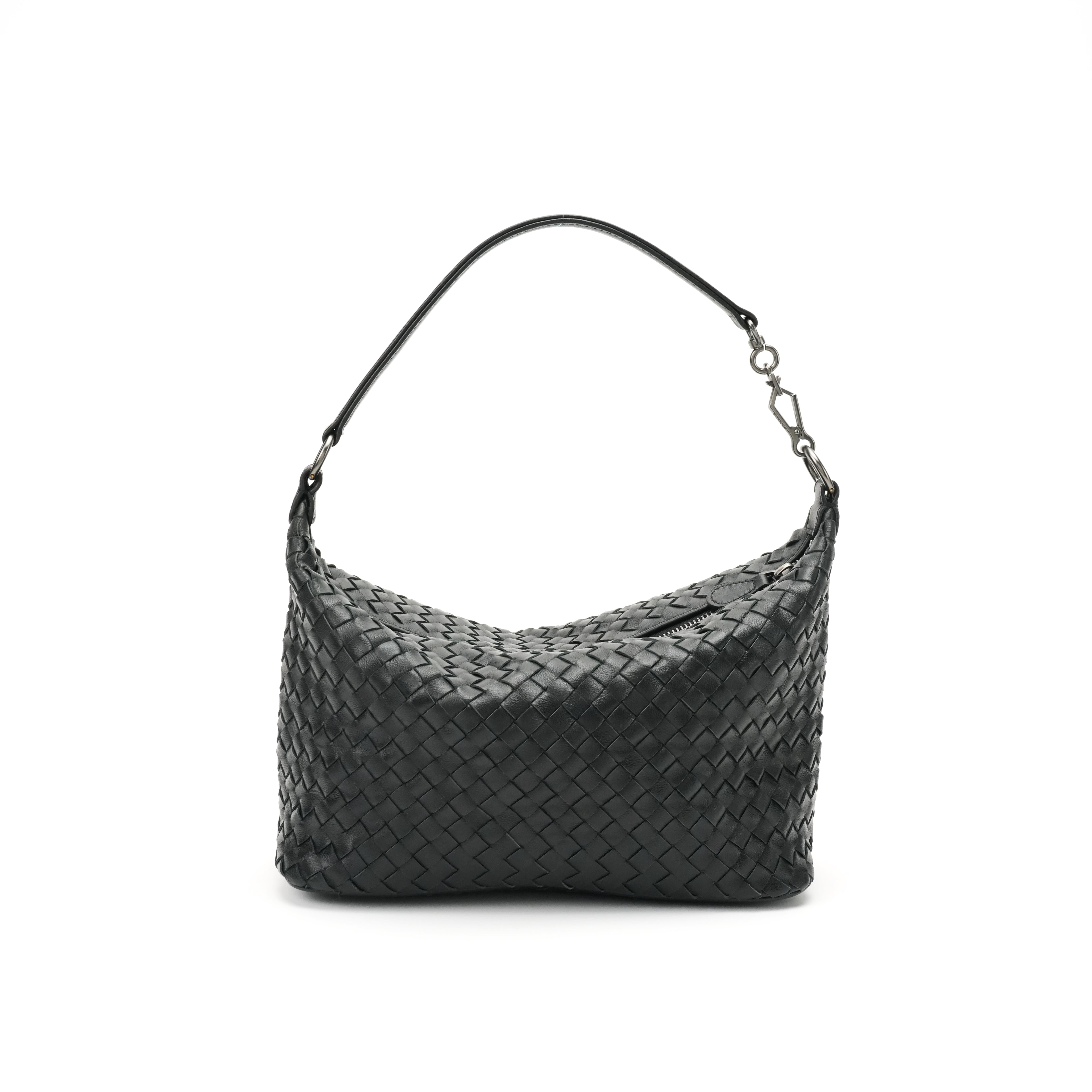 Lambskin Women Shoulder Bag Luxury Woven Bag