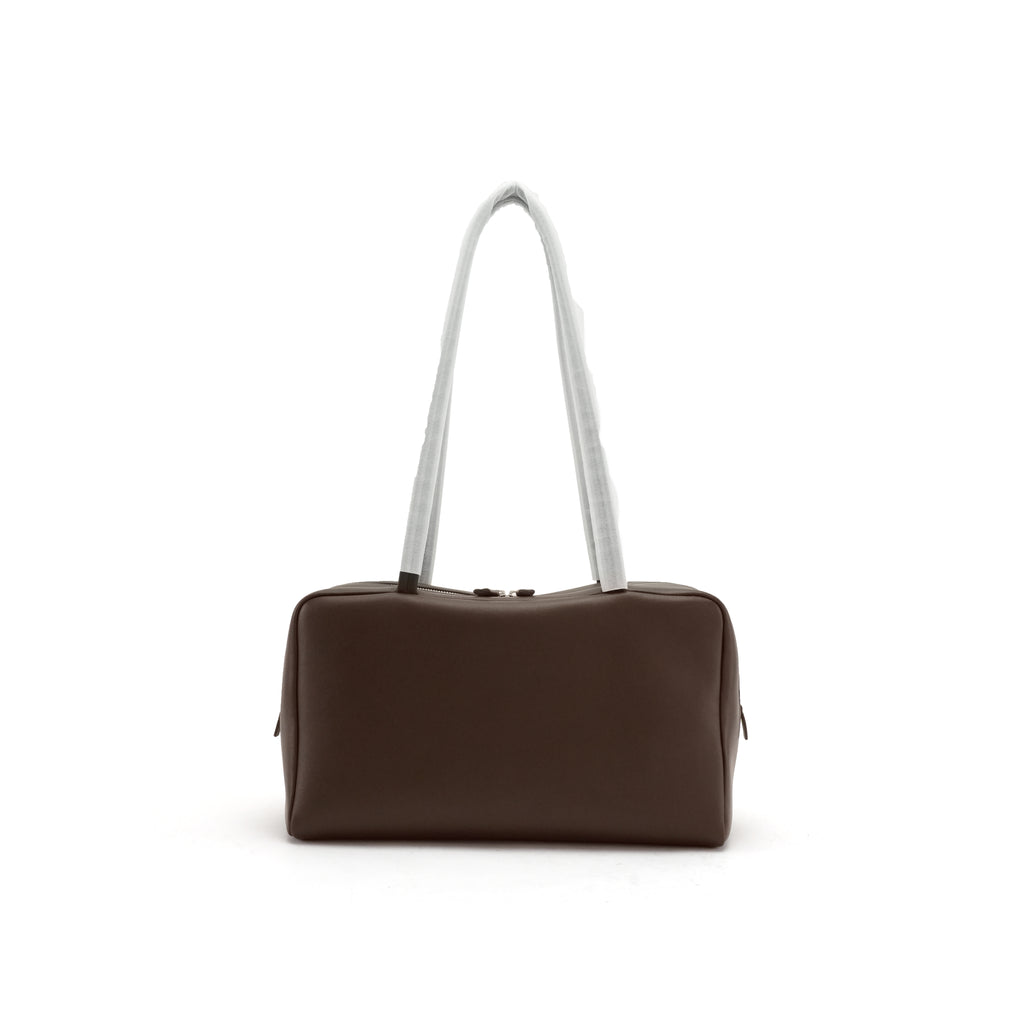 Top Lambskin Bowling Bag Commute Tote Bag
