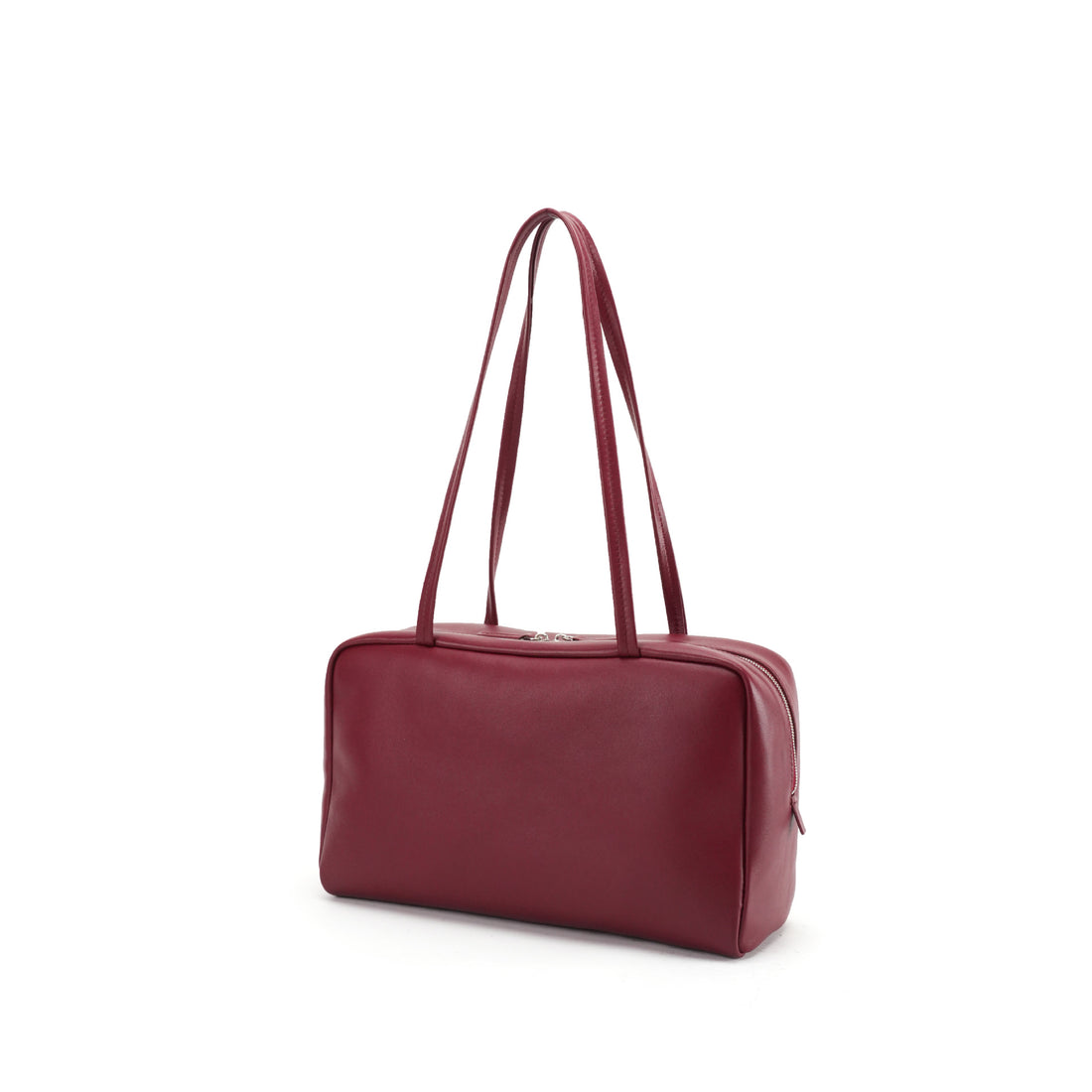 Minimalist leather crossbody quiet luxury bag