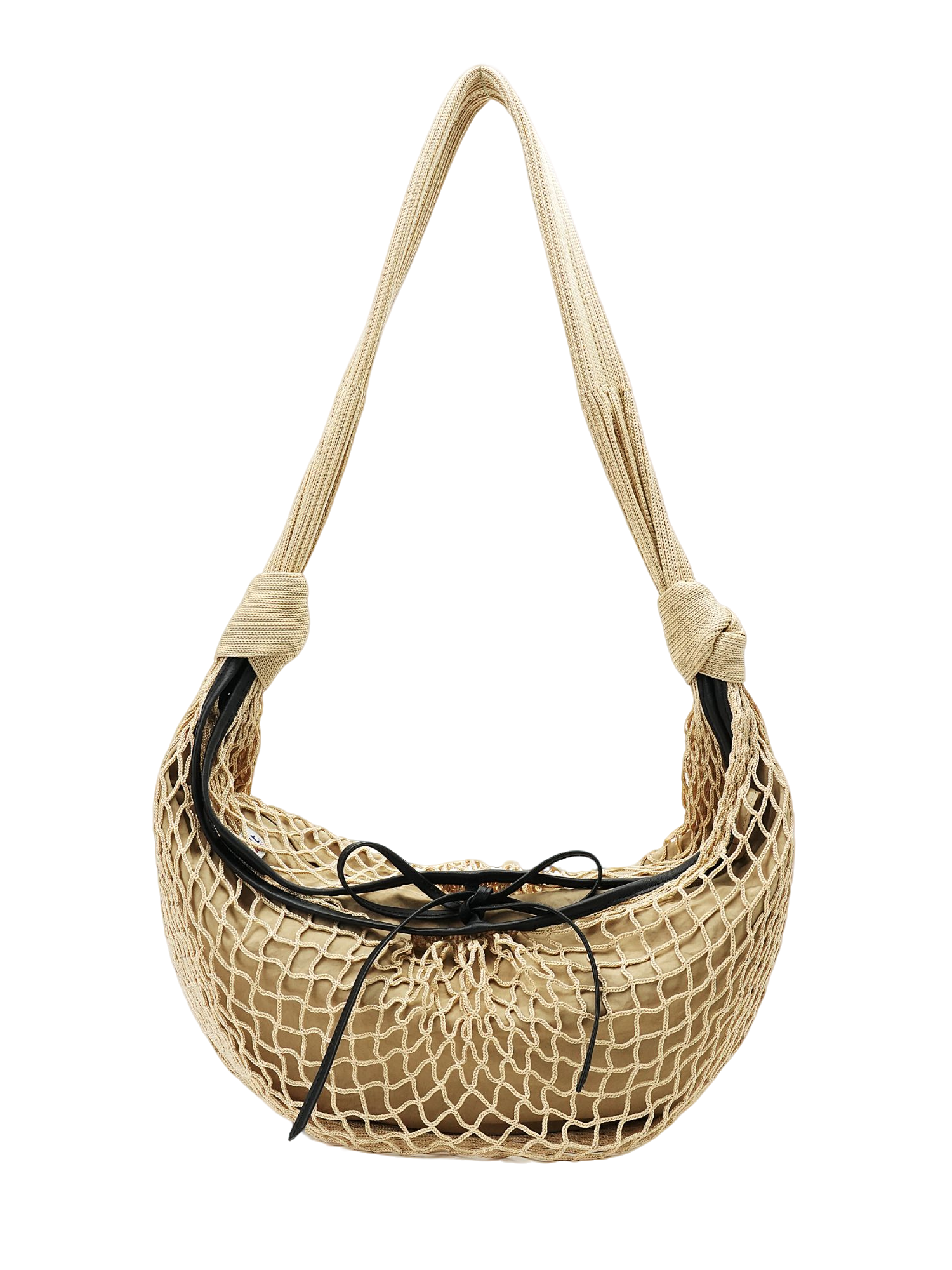 Artisan handmade net bag detail