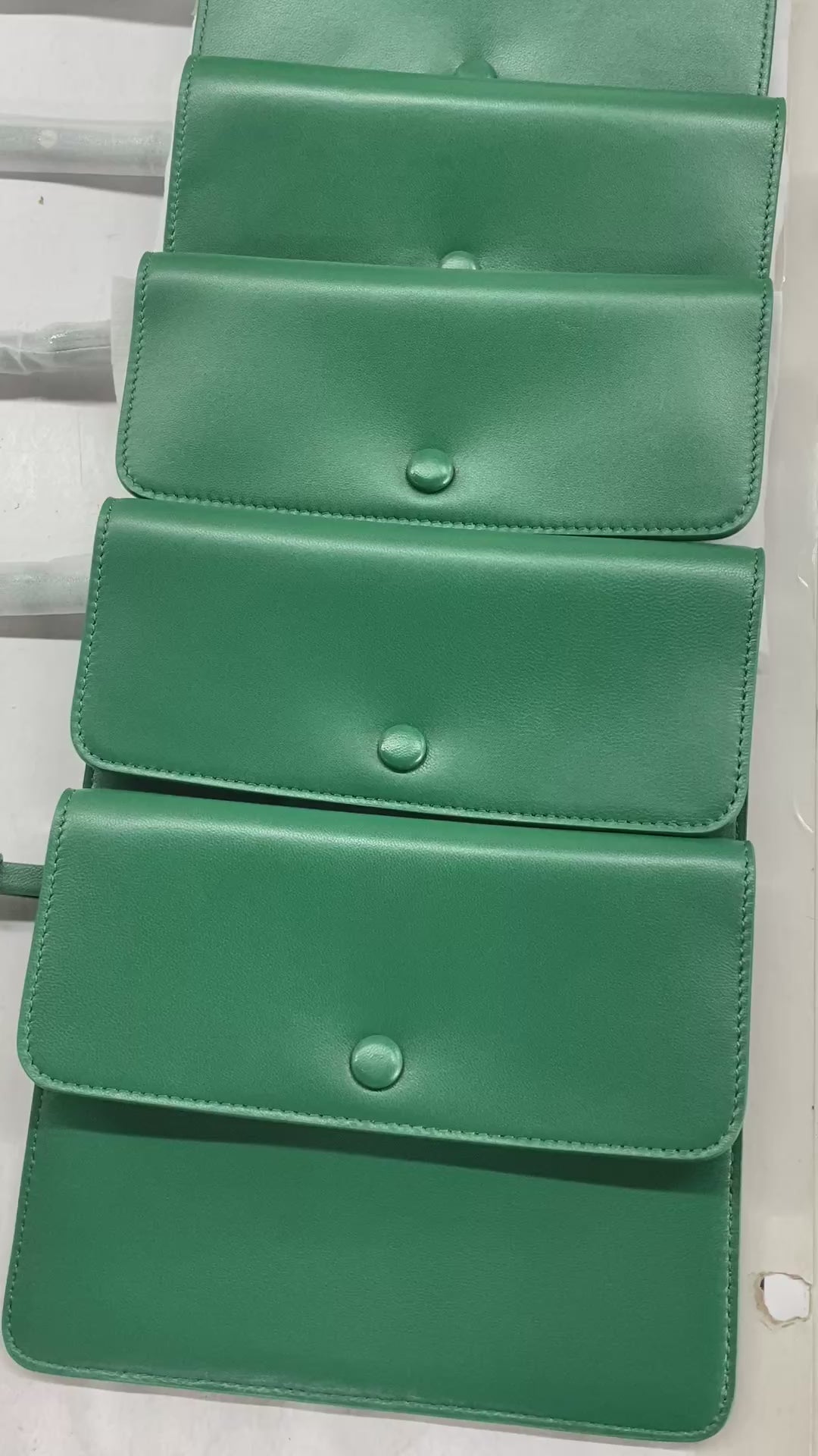 Emerald Green Raffia Straw Tote Bag with Leather Trim